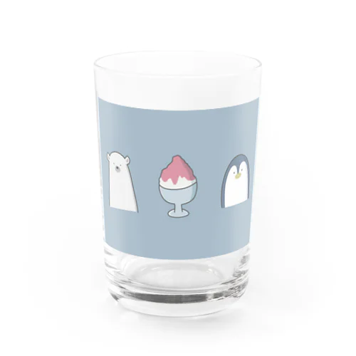 ひんやりアニマルズ  Water Glass