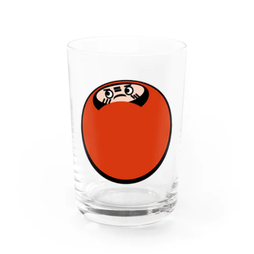 だるまるくん Water Glass