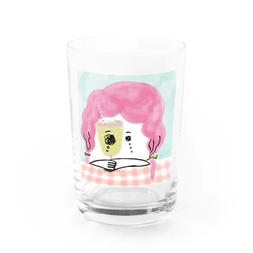 レモネードの向こうから見てる Water Glass