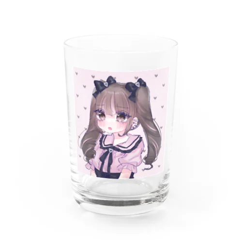 地雷ちゃん Water Glass