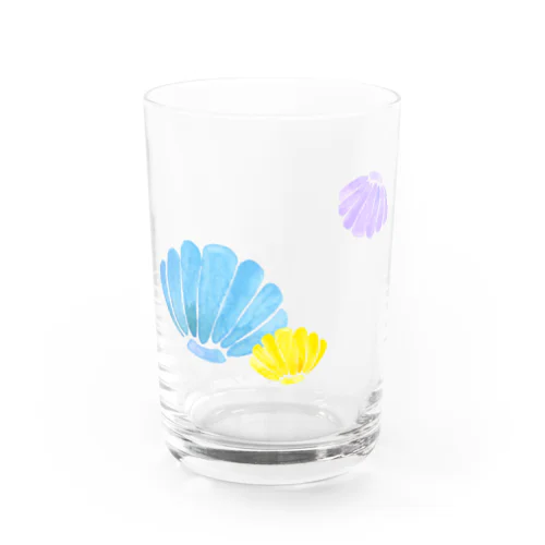 夏Summer〜貝殻Shell〜ver.2 Water Glass