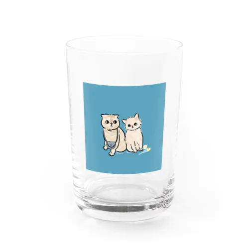 ちくわとつみれ Water Glass