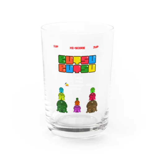 レトロゲーム風な大仏 Water Glass