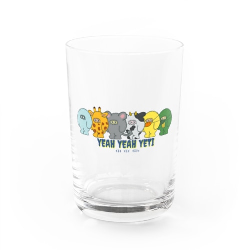 YEAH YEAH YETI Water Glass
