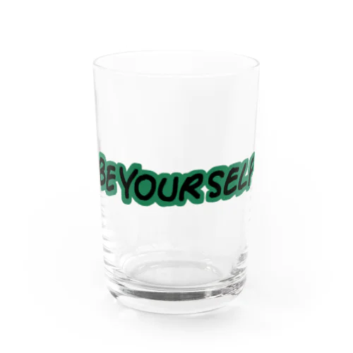 BEYOURSELF(横) Water Glass