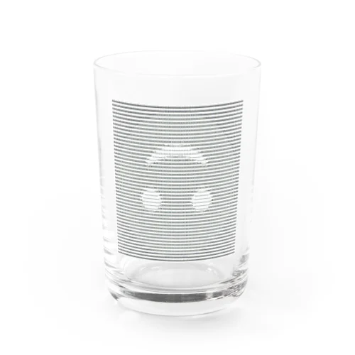 dope ASCII smile #1 Water Glass
