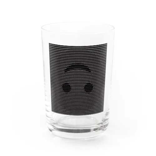 dope ASCII smile #2 Water Glass