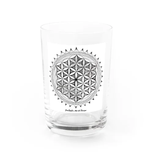 フラワーオブライフ「はなまんだら」 Water Glass