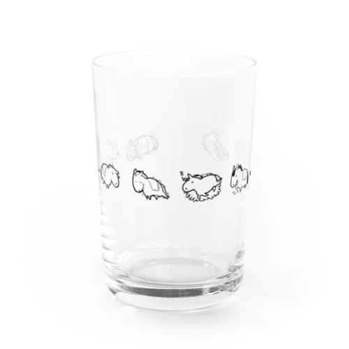 UMAモノクロ Water Glass