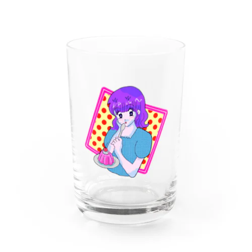 きらきら★イチゴゼリー Water Glass