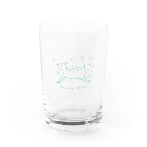 summer shika Water Glass