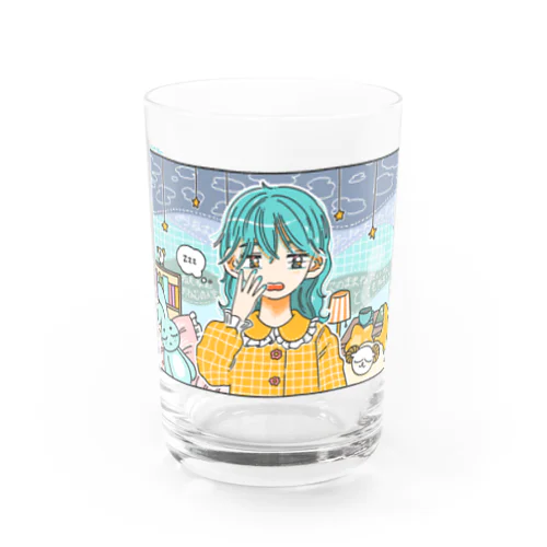 ねむねむ人生あっぱれ Water Glass