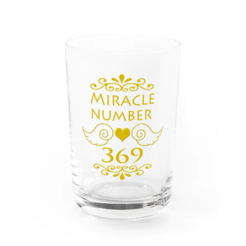 ミラクルナンバー369 Water Glass