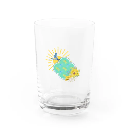 とんぼパターン②(勝ち虫) Water Glass