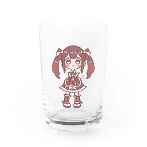 ツインテールのメイドさん Water Glass