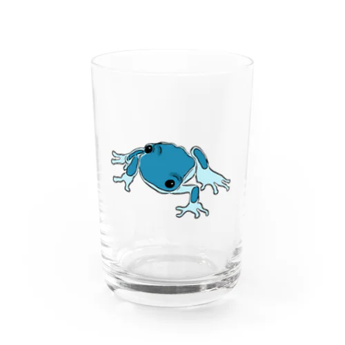 かしげるカエル２ Water Glass