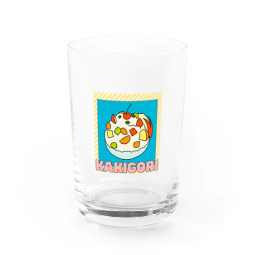 カキ氷 Water Glass