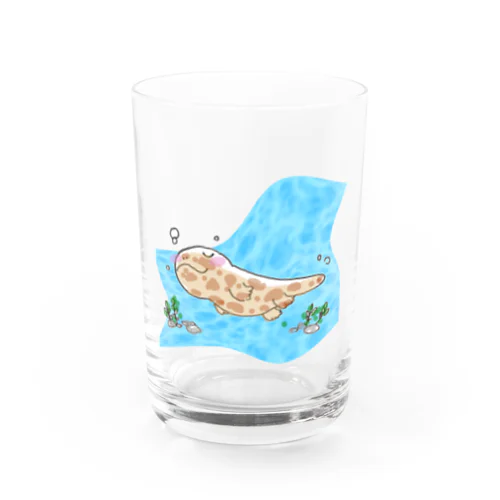 オオサンショウウオのはんざきくん Water Glass