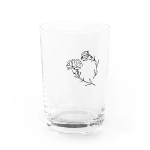 カーネーションの Water Glass