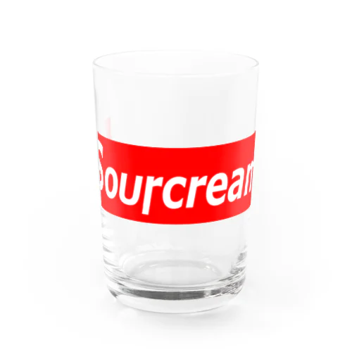 Sourcream Water Glass