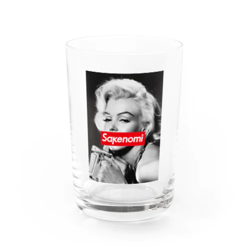 マリリン・モンローとsakenomi Water Glass