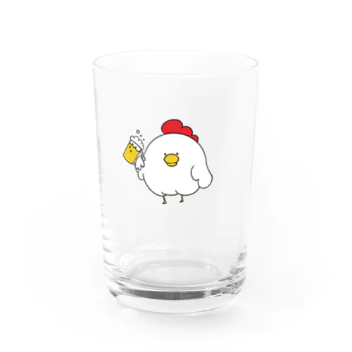 トリ（ビールで乾杯！） Water Glass