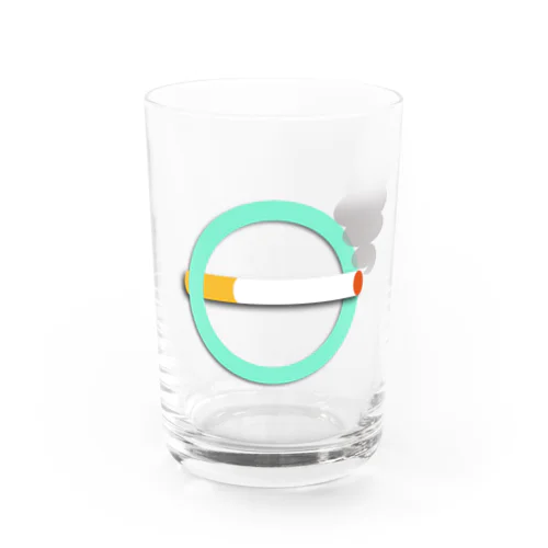 喫煙マーク Water Glass