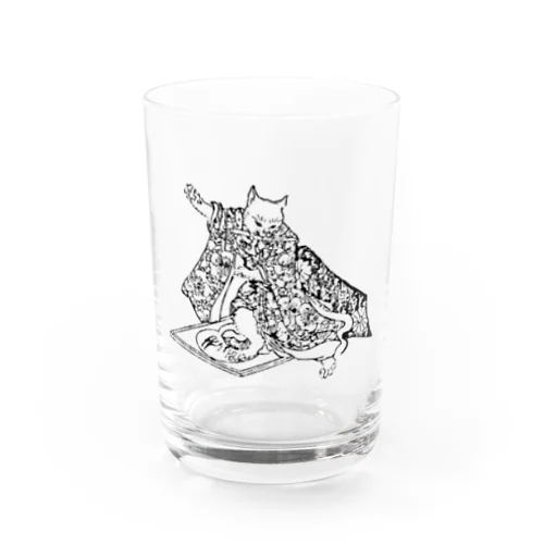 逆上するおこまちゃん Water Glass