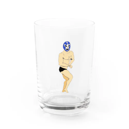 きんにくちゃん Water Glass