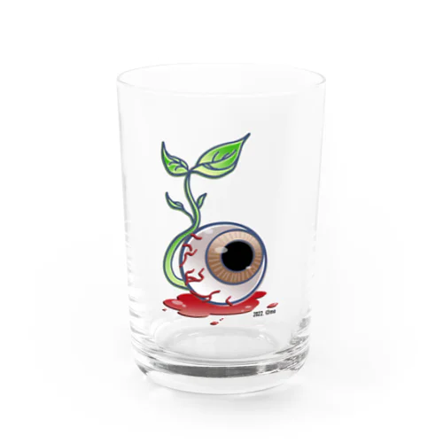 目から芽 Water Glass