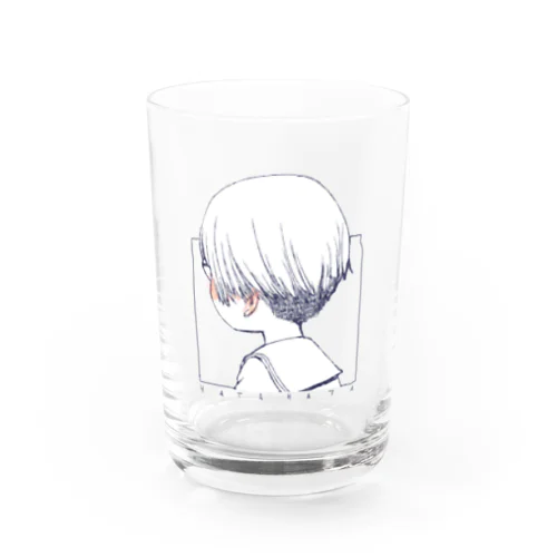 耳が赤くなる地味眼鏡 Water Glass