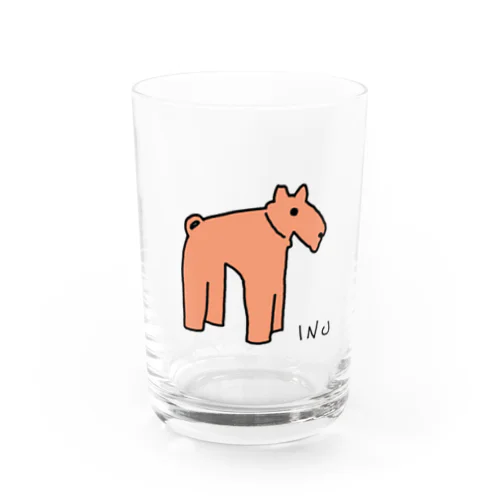 はにわどうぶつえん　INU Water Glass