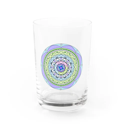 花まんだらTシャツ Water Glass