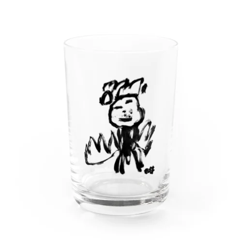 だいぶつさま Water Glass