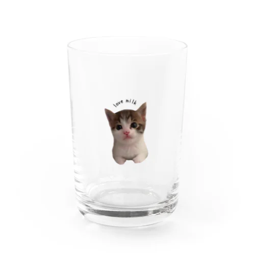 ラブミルクゆずもち Water Glass