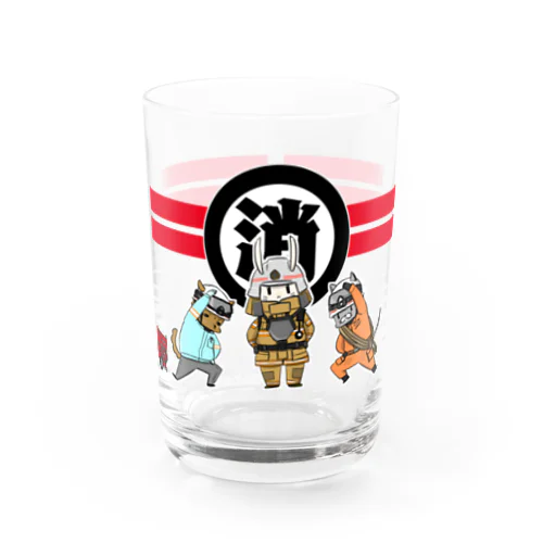 アニマル消防署 Water Glass