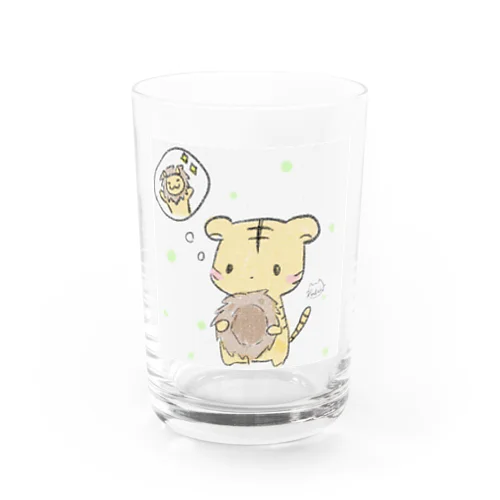 憧れあにまるず(トラ) Water Glass