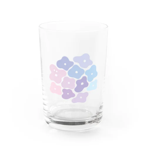 おばけ花（アジサイ） Water Glass