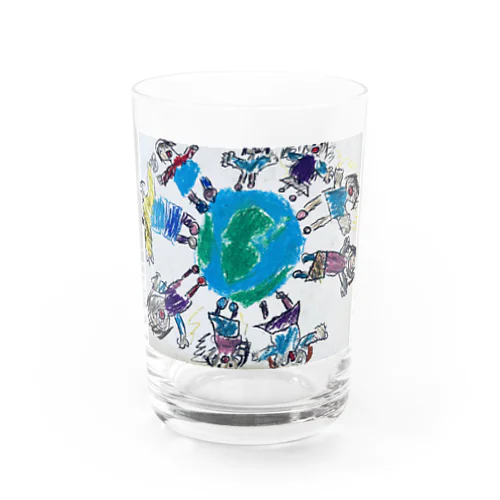 お友だち Water Glass