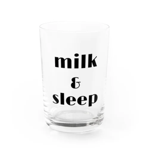 赤ちゃんの1日 MILK&SLEEP グラス