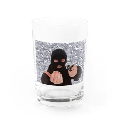 madness cherry boy Water Glass