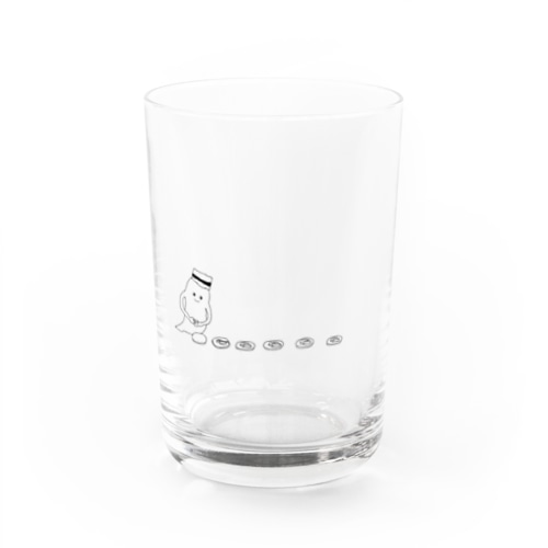 おばけのお寿司屋さん Water Glass