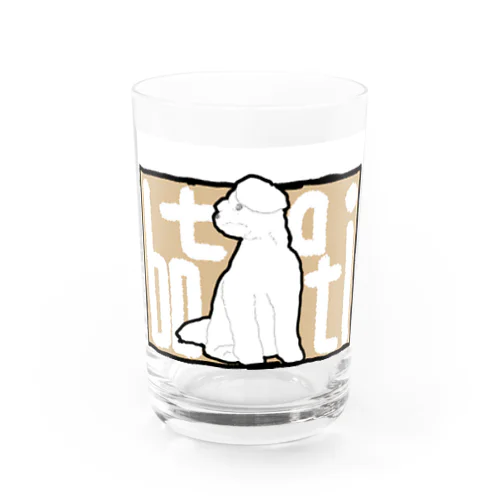 ぼたちグッズ Water Glass