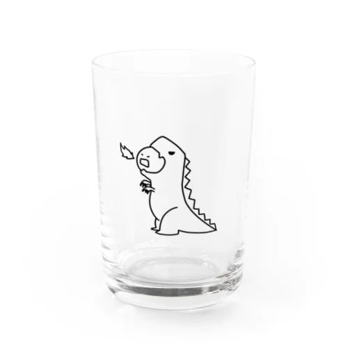 きぐるみ太郎　恐竜ver. Water Glass