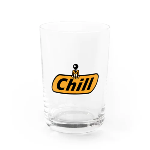 Bicライター風 Chill Water Glass