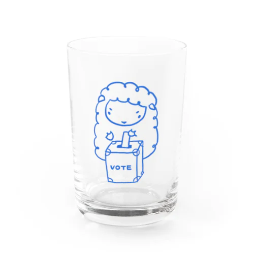 VOTEヒツジ Water Glass