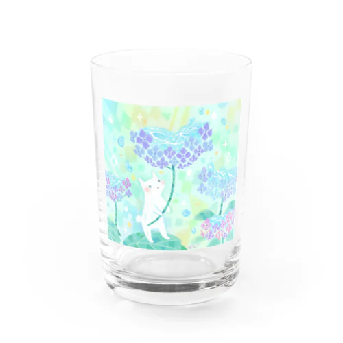 Hydrangea―水の器―白い生き物 Water Glass