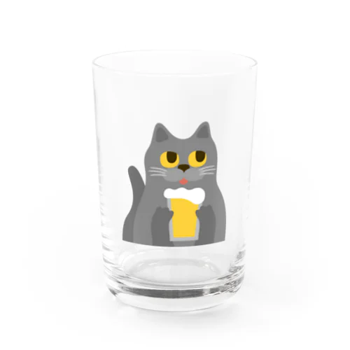 ビール好きなボナさん Water Glass