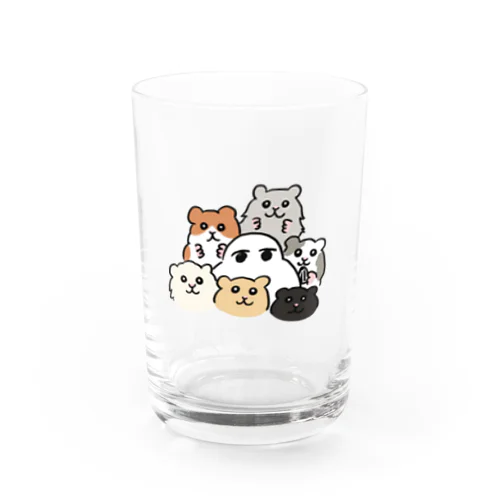 ハムスターと暮らしたい Water Glass