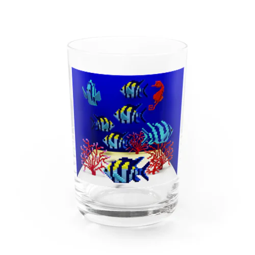 オヤビッチャのボクセルアート Water Glass